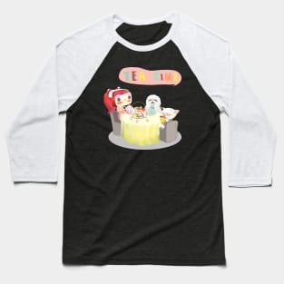 Tea Time Baseball T-Shirt